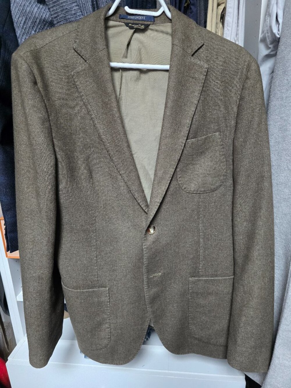 Massimo Dutti Men's light brown blazer 42R